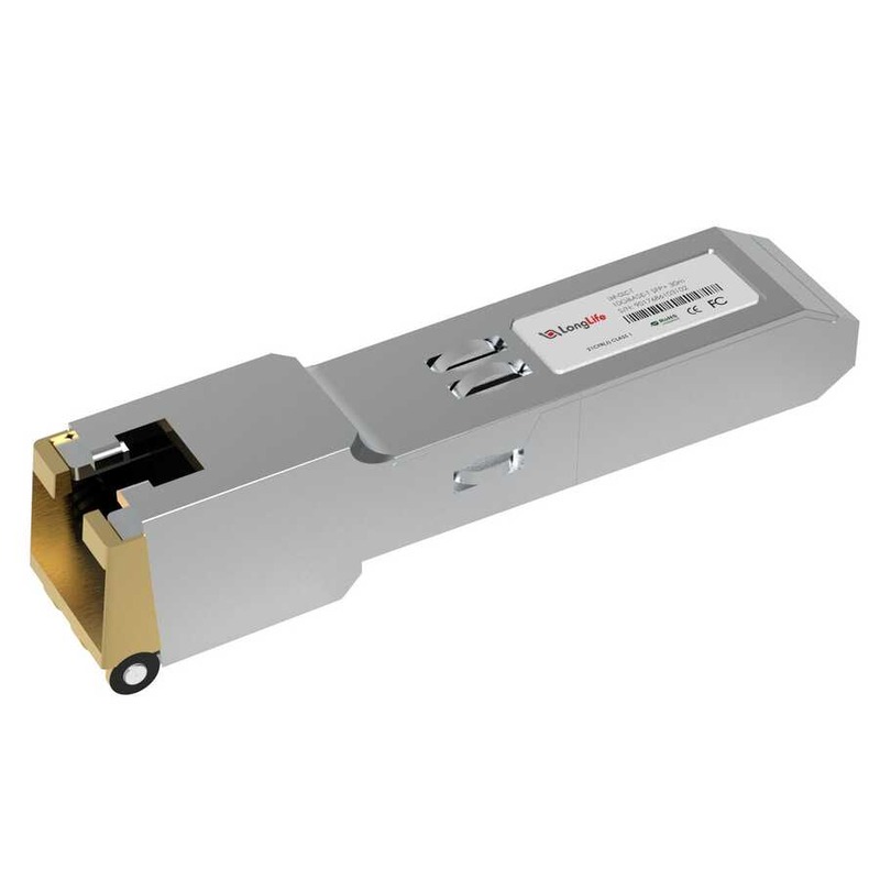 Longlife LNF-GLC-T 1G Single Mod(SM) Simplex RJ-45 100 M(Metre) SFP/Gbic Modül