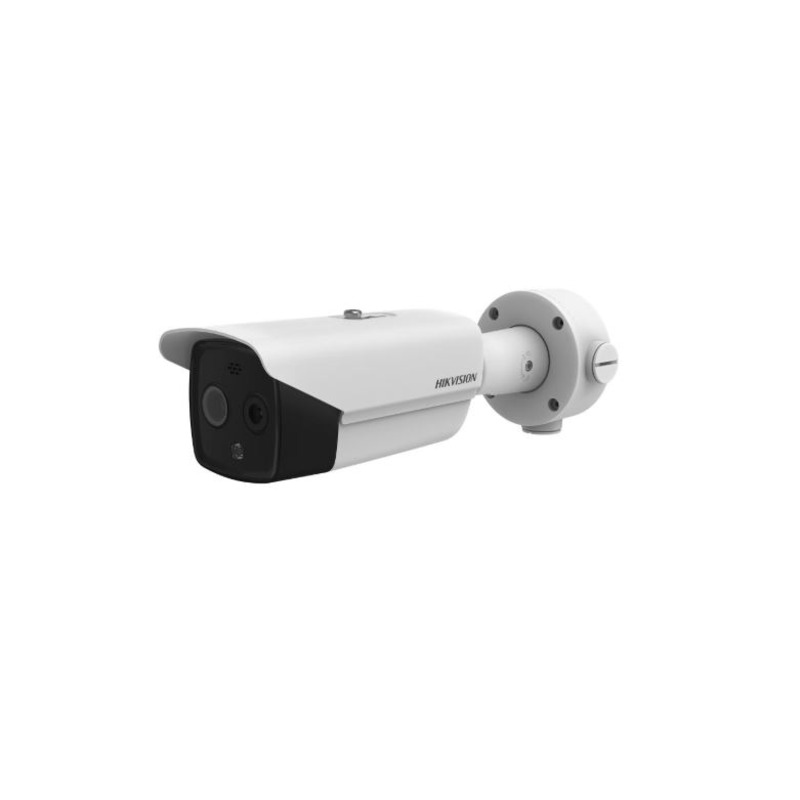 Hikvision DS-2TD2617 6/QA 4 MP 8 mm Sabit Lens - - - Bullet 40 Metre(MT) IP Kamera Termal, Alan İhlali Ses ve Işık Alarm