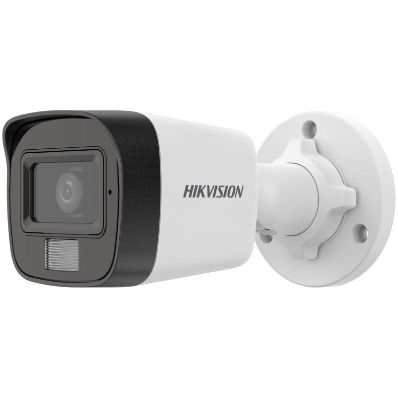 Hikvision DS-2CD1021G2-LIUF.4mm 2 MP 4 Mm Sabit Lens - Dahili Mikrofon (Sesli) Smart Hybrid Light (Renkli) Bullet 20 Met
