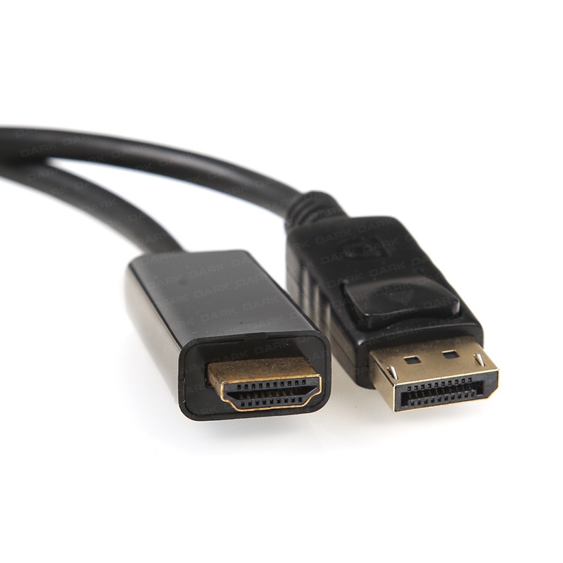 Dark Display To HDMI 4K Kablo Display/HDMI 4K 1.8 Metre(Mt) DK-CB-DPXHDMIL184K