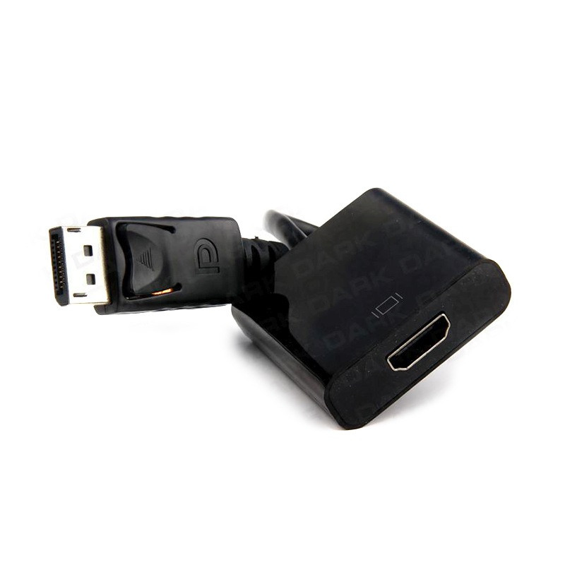 Dark Displayport To HDMI Aktif Dönüştürücü Display/HDMI 0,20 Mt(Metre) DK-HD-ADPXHDMIAC