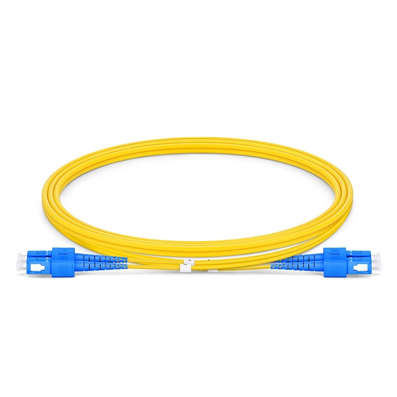 Alfafonet SC/SC Single Mod(SM) 2 Metre (MT) Dublex Fiber Patch Cord PCH-SCSCA2DLZ20YE-02