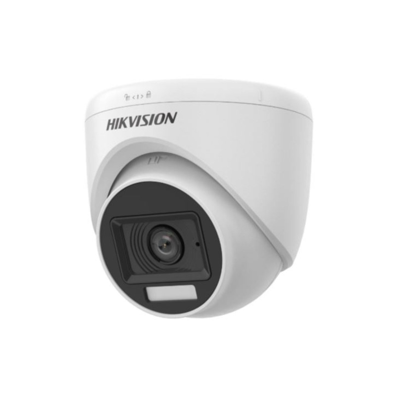 Hikvision DS-2CE76D0T-LPFS 2 MP 2.8 Mm Sabit Lens Dahili Mikrofon (Sesli) Hibrit Light HD-CVI Dome 20 Metre(Mt)