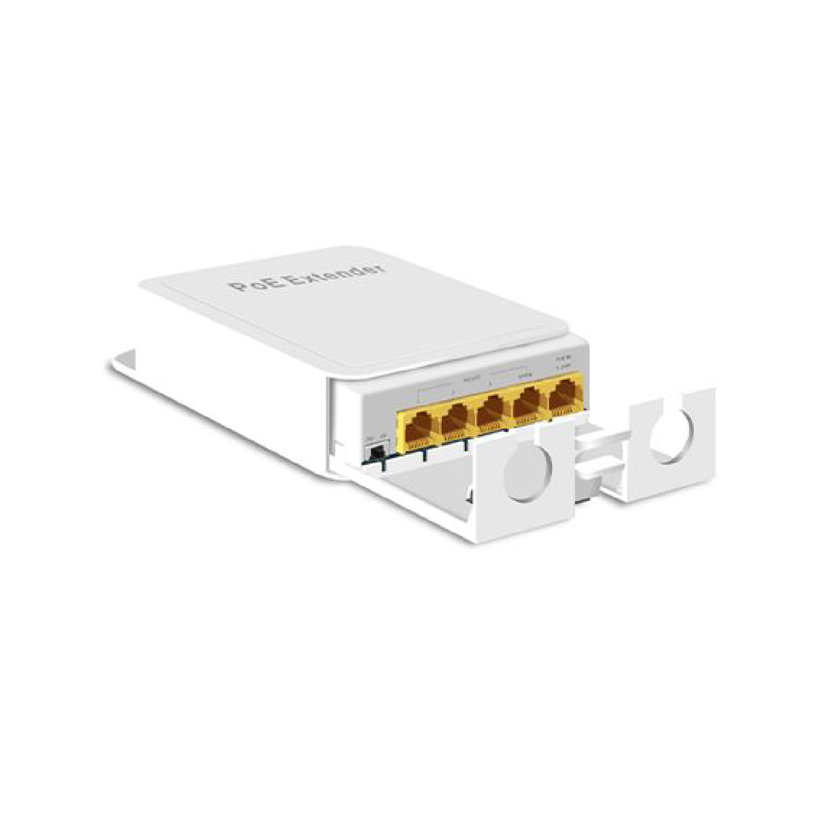 Novacom NVC-EBT14GW-A - 1 Giriş, 4 Çıkış (Dış Ortam) (Full Gigabit) PoE Extender