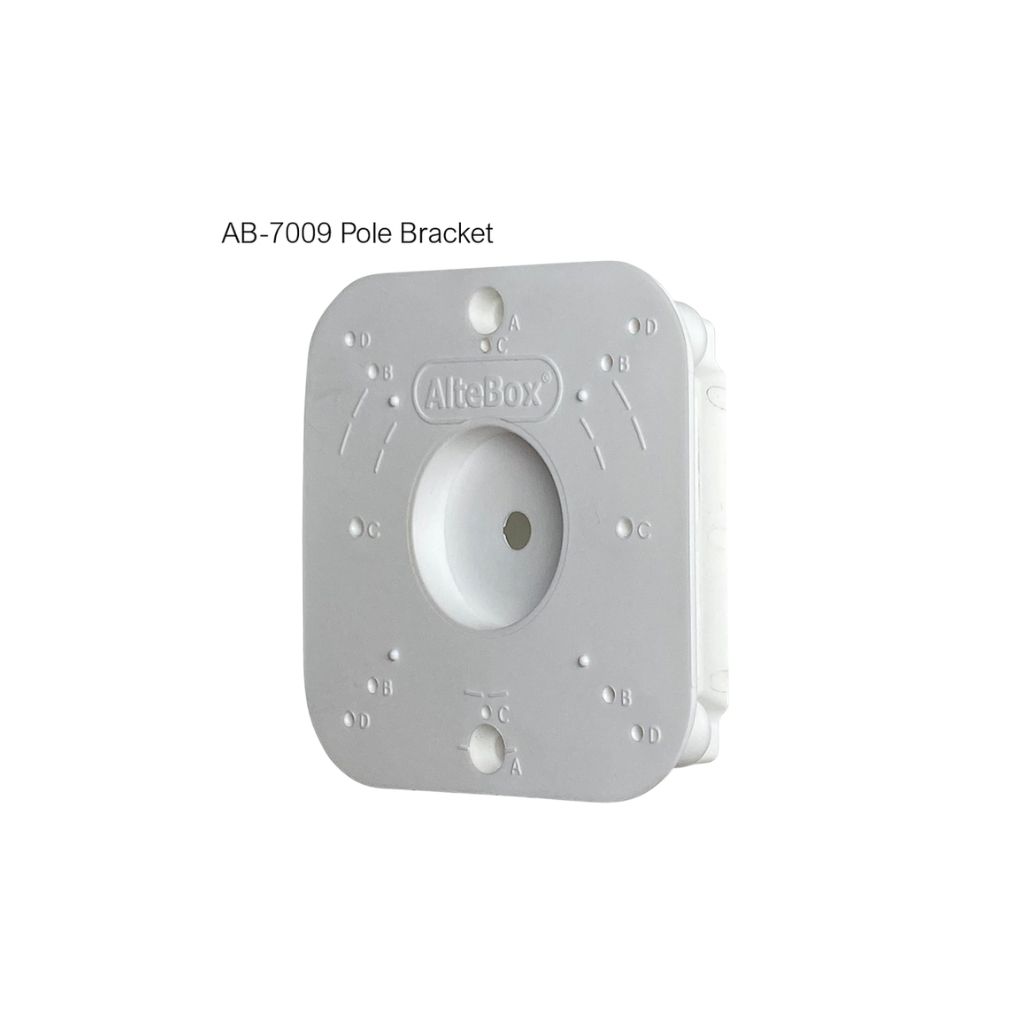 Altebox AB-7009B Boru Montaj Aparatı Beyaz Direk Montaj Aparatı